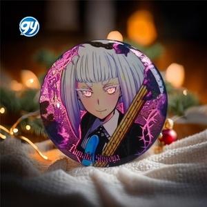 Rock is Lady Hobby insignia reflectante Madoka Tinae Kurogane Otowa personaje mochila mercancías llavero regalo para fanáticos <span class=keywords><strong>de</strong></span> la música - Product Image 2