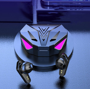 ホットTWS X15 TrueワイヤレスイヤホンカスタムRGB LEDゲーマースポーツヘッドフォンモバイルPC <span class=keywords><strong>PS4</strong></span> VRフリーゲーム非ノイズキャンセル - Product Image 4