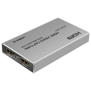 Pabrik Penjualan Terbaik HDMI Perekam Jadwal Main Mandiri Catatan Pra-set H.264 Pengkodean HDMI 4K Video HD Kotak Penangkap