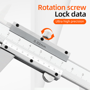 Thước cặp cơ 0-150/200/300mm dụng cụ đo độ chính <span class=keywords><strong>x</strong></span>ác cao vít khóa bằng thép không gỉ - Product Image 2