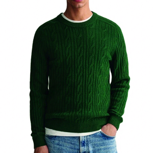 Pulls d'hiver pour hommes Starlit à motif léopard, 100% coton, respirants, anti-boulochage, séchage rapide, tissu 260g, chauds, à épaules tombantes - Product Image 1