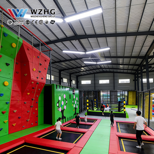 Centro de Trampolines con Estructura de Acero, Certificado ISO Profesional, Estructura de Acero Galvanizado de Gran Resistencia, <span class=keywords><strong>Vida</strong></span> Útil de 50 Años - Product Image 4