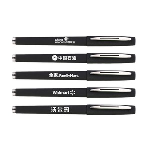 <b>Gift</b> <b>Pen</b> Custom Stamping logo Print Advertising <b>Pen</b> Custom LOGO Black Ink Business Metal Ballpoint <b>Pen</b> - Product Image 1