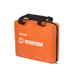 Bolsa de emergencia de viaje al aire libre, kit de ayuda médica con mango, regalo promocional, senderismo, aprobado por OPI