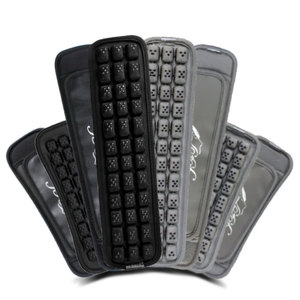 Car Seat Belt Shoulder <b>Pad</b> Air Cushion Cover Universal Adjustable Protective <b>Pad</b> For Child Neck Safety Black Gray - Product Image 1