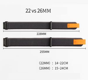 Bracelet de montre LIONORM Alpine Loop pour <span class=keywords><strong>Garmin</strong></span> <span class=keywords><strong>Fenix</strong></span> 7 8 965 <span class=keywords><strong>735xt</strong></span>, bracelet en nylon 22 mm 26 mm, fixation rapide, respirant, bracelet de montre de sport - Product Image 6