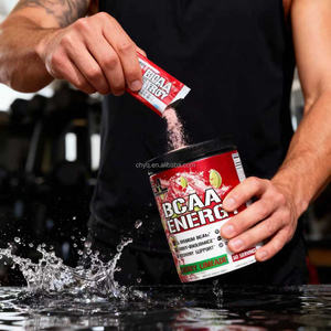 مسحوق وحلوى <span class=keywords><strong>BCAA</strong></span> مكمل غذائي - لنمو العضلات وإدارة الطاقة بسعر الجملة للبالغين، غير مخصص للنساء الحوامل - Product Image 5