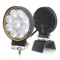 Lampe de travail à led pour voiture tout-terrain, 12V, 24V, 48w