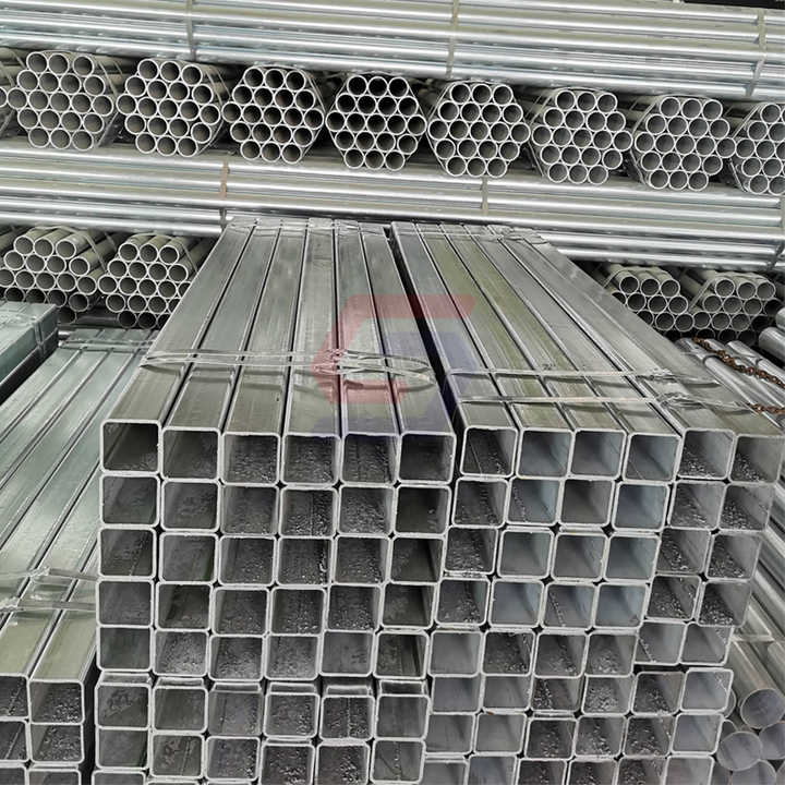 4X4 Galvanized Square Pipe Steel Q235B Q345B Fencing Posts for Sale