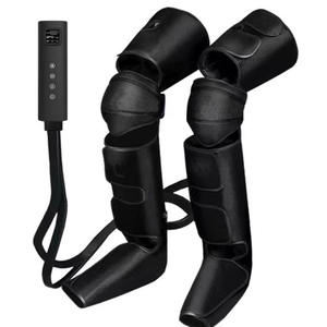 Versión con cable Par de masajeador de piernas y pies de pantorrilla Dispositivo de terapia de compresión de aire para aliviar el dolor y promover la circulación sanguínea - Product Image 1