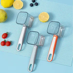 Kitchen Fruit Vegetable Tools And Gadgets Stainless Steel Potato Peeler Creative Peeler Garbage Collection Small Box
