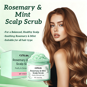 Exfoliante Capilar de Romero y Menta de Marca Privada para Tratamiento del Cuero Cabelludo, Limpieza Profunda, Control de Grasa, Masaje Capilar y Calmante - Product Image 6