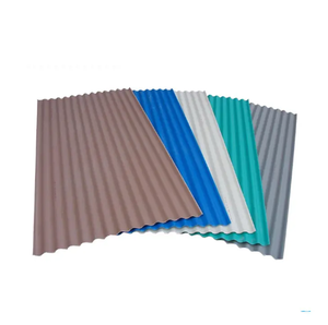 플레이트 루핑 시트 Ppgl 강철 사다리꼴 강판 PPGI 알루미늄 스틸 ASTM RAL 컬러 시트 금속 지붕 천장 전체 하드 SGCC - Product Image 3