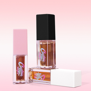 Mini Glitter Waterproof Nourish Moisturizing Vitamin <strong>C</strong> Lip Balm Oil for Oem Color Changing Lip Oil Plumper Gloss - Product Image 3