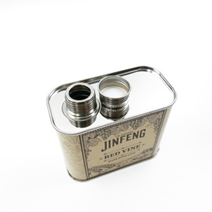 Botella de Metal de 500 ml para Licores, Whisky, Vodka, Ginebra y Espirituosos, en Acero Inoxidable, con Empaque Metálico, OEM ODM - Product Image 6