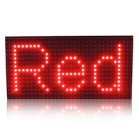 Módulo de pantalla LED de un solo color P10 SMD de alto brillo Pantalla de publicidad exterior programable para negocios de autoservicio