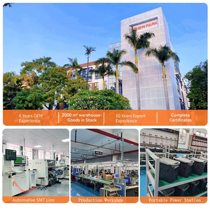 Station d'alimentation portable à batterie rechargeable pour intérieur/extérieur, 110V 220V 230V 240V, personnalisable OEM/ODM, avec lumière, à prix réduit - Product Image 6