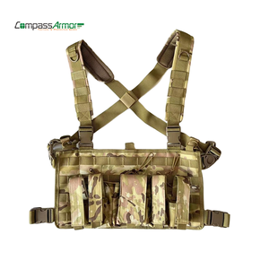Arnés táctico multifuncional de liberación rápida con sistema MOLLE para entrenamiento de CS en exteriores. - Product Image 1