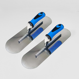 Thép cong hồ bơi <span class=keywords><strong>trowel</strong></span> với thoải mái grip DIY lớp lưỡi thép không gỉ cho nề & bê tông làm việc - Product Image 1