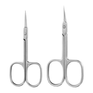 Cortacutículas profesional de acero inoxidable, herramienta para remover cutículas de uñas, tijeras para cutículas de estilo ruso, para cutículas delgadas - Product Image 5