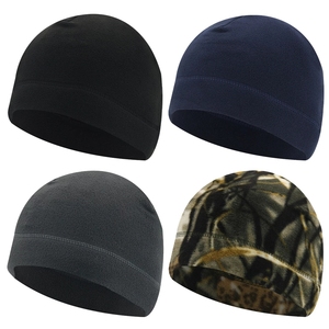 Casquette <span class=keywords><strong>polaire</strong></span> avec logo personnalisé pour homme et femme, chapeau d'hiver chaud pour Sports de plein air, Ski, cyclisme, coupe-vent, <span class=keywords><strong>bonnet</strong></span> doux pour femme - Product Image 3