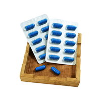 Etiqueta OEM Maca Endurance Prostate Agrandar Suplemento de hierbas 10 cápsulas Especificaciones Fórmula personalizada Fertility Blue Pills para hombres