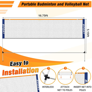 Xách tay cầu lông <span class=keywords><strong>Net</strong></span> bóng đá Tennis pickleball bóng chuyền <span class=keywords><strong>Net</strong></span> cầu lông bài <span class=keywords><strong>Net</strong></span> cho trong nhà ngoài trời - Product Image 2