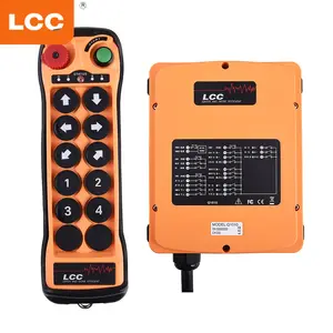 Q1010 Draadloze Radio Ac/Dc 24V-48V Zender En Ontvanger Hoist Controller Batterij Afstandsbediening