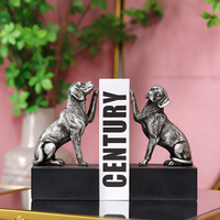 Reco – serre-livres en résine, animaux, Statue, chien, décor de maison