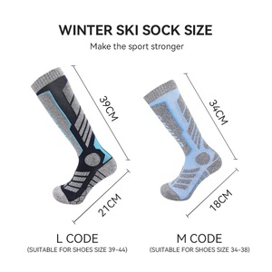 LINGTU 8205 <span class=keywords><strong>Chaussettes</strong></span> de sport Skisocken <span class=keywords><strong>Chaussettes</strong></span> de <span class=keywords><strong>ski</strong></span> Oem Outdoor Camping <span class=keywords><strong>Chaussettes</strong></span> de <span class=keywords><strong>ski</strong></span> en laine mérinos <span class=keywords><strong>Chaussettes</strong></span> de <span class=keywords><strong>ski</strong></span> pour hommes et femmes - Product Image 3