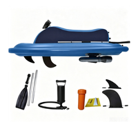 Vente en gros d'usine, bateau électrique gonflable flottant sur l'eau de 700 W, jet ski électrique gonflable