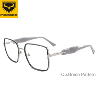 Gafas de Metal y Acetato FEROCE Pretty Lady, Monturas Ópticas de Lujo, Alta Calidad, Nuevo Diseño de Gafas MF7772, a la Moda