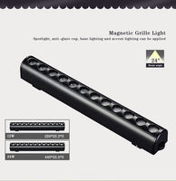 Nouvelle Tendance : Spots LED Modernes sur Rail, Système Magnétique Intelligent 3 CCT, Éclairage Linéaire Encastré ou en Saillie 48V Professionnel