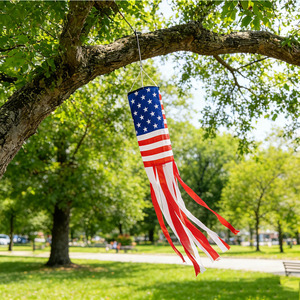 Bandiera Decorativa Personalizzata da Esterno per <span class=keywords><strong>le</strong></span> <span class=keywords><strong>Stati</strong></span> Uniti - Decorazione per il Giorno dell'Indipendenza con Logo Personalizzato - Product Image 5