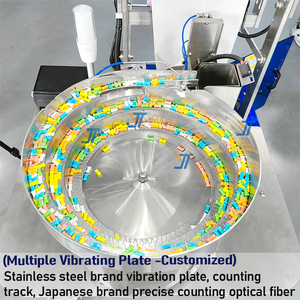 Machine d'emballage et de comptage pour petits aliments, bonbons mous, vitamines, noix, vis, et <span class=keywords><strong>fudge</strong></span> - Product Image 2