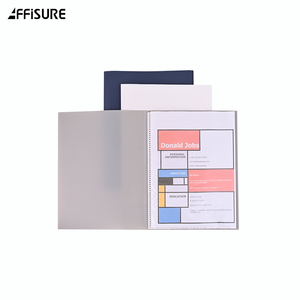 Sách Trưng Bày Bằng Nhựa Logo A3 Tùy Chỉnh Sách Trong Suốt Có Túi Linh Hoạt <span class=keywords><strong>A4</strong></span> 20 Bỏ Túi - Product Image 5