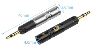 Conector de Audio Estéreo Chapado en Oro de 2.5mm para M70 R70 M50X <span class=keywords><strong>M40X</strong></span> - Product Image 5