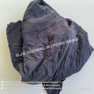 Trapo Industrial 5KG 10KG 25KG, Recortes de Tela, Paños de Limpieza de Algodón, Trapos de Camiseta de Colores, Paños de Limpieza - Product Image 4