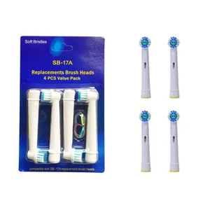 Индивидуальная упаковка, высококачественный портативный вибратор высокого качества, мягкая электрическая зубная щетка, Сменная головка для oral-b io series 9