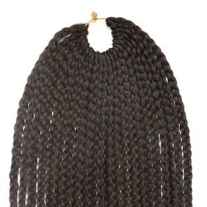 Extensiones de Cabello Trenzado a Mano de Tres Hilos Estilo Senegalese Twist, Resistentes a Altas Temperaturas, para Crochet, Estilo Europeo y Americano - Product Image 5
