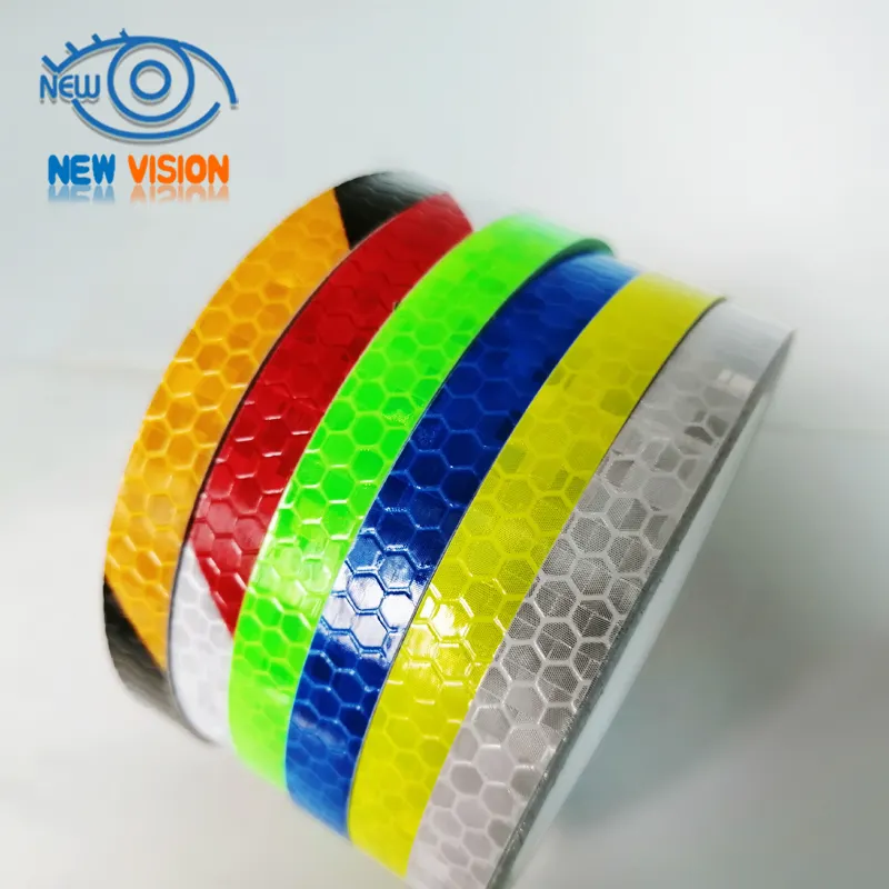 Waterproof Bike Stickers Reflective Tape Fluorescent MTB Bike Bicycle Strips For Bicycle Helmet Motorcycle