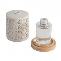 Céramique d'aromathérapie 120ml pour diffuseur de roseaux Parfum longue durée pour lampe de table de chambre à coucher avec boîte-cadeau