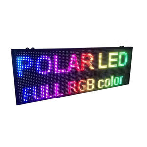 Panneau d'affichage LED publicitaire haute résolution P6 SMD Panneau d'affichage LED WiFi extérieur programmable Panneau matriciel LED RVB IP65 pour animations - Product Image 1