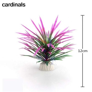 Materiales Decorativos para Acuarios, 10 Piezas de PVC, Decoración para Acuarios, Simulación de Planta Artificial de Narciso, Protección Ambiental - Product Image 2