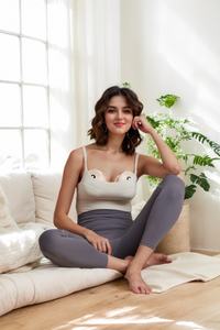 مضخة الثدي Anly Kiss الكهربائية القابلة للارتداء للبيع بالجملة، مضخة رضاعة لاسلكية تدعم التطبيق والشفط في وضع نصف الاستلقاء بدون استخدام اليدين بتصنيع المعدات الأصلية - Product Image 6