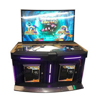 Игровой автомат 26 в 1: мини-аркада на 2 игрока, 32-дюймовый видеоавтомат «Рыбалка» с монетоприемником для развлекательных центров и игровых комнат