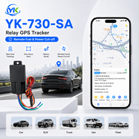 Traceur GPS GSM 2G avec coupure d'alimentation à distance par PC, localisation, vibration, alarme géofence et antivol pour véhicule
