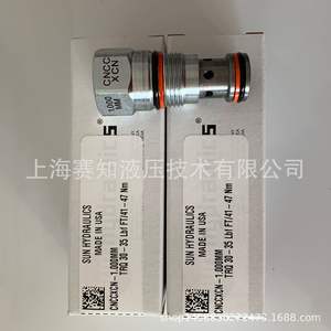 Válvulas de Flujo Importadas Nuevas de SUNhydraulics CNCC-XCN de EE. UU., Válvulas Solenoides de Cartucho Roscado en Existencia - Product Image 1