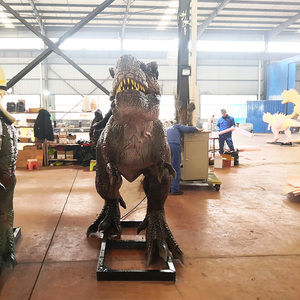 Công Viên Giải Trí Sân Chơi Đi Xe Công Viên Trò Chơi Coin-Operated Và Nút Hoạt Động Động Khủng Long Tyrannosaurus Ride - Product Image 4