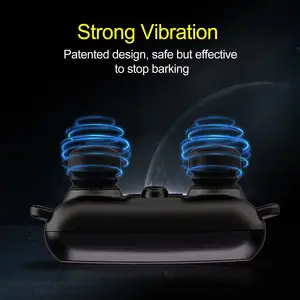 Xcho personnalisé bip renforcer les vibrations collier d'aboiement intelligent Rechargeable sans choc Anti aboiement collier d'entraînement pour petit chien